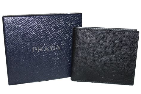 prada half wallet|authentic Prada wallet.